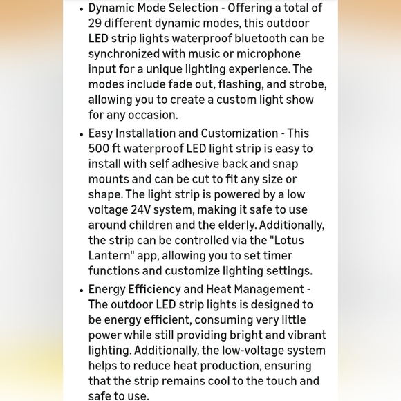 Waterproof LED Lights - 500FT Roll - Picture 8 of 9